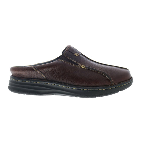 Drew Jackson Mens Brown Extra Extra Wide 6E Loafers &amp; Slip Ons Casual Shoes