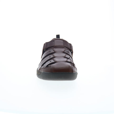 Drew Dublin 47717-83 Mens Burgundy Extra Extra Wide 6E Sport Sandals Shoes