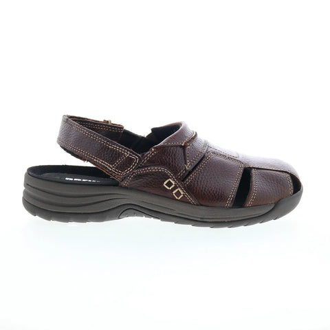 Drew Barcelona 47792-68 Mens Brown Extra Wide 4E Sport Sandals Shoes