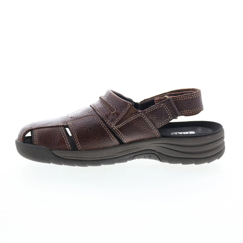 Drew Barcelona 47792-68 Mens Brown Extra Wide 4E Sport Sandals Shoes