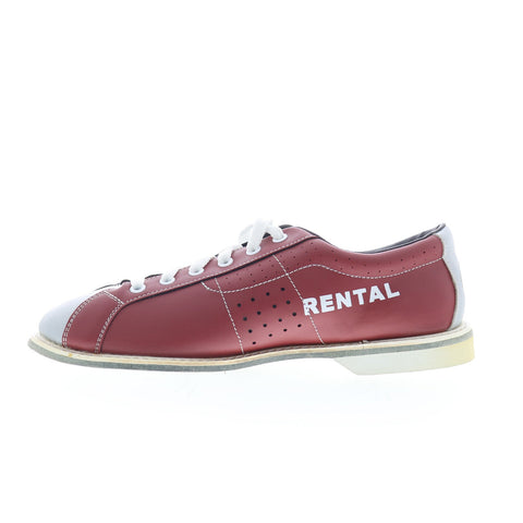 Dexter 482-1132 Mens Blue Leather Lace Up Athletic Bowling Shoes