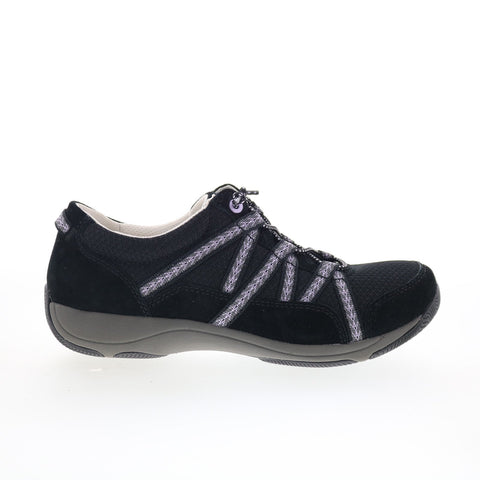 Dansko Harlyn 4854-100285 Womens Black Suede Lifestyle Sneakers Shoes