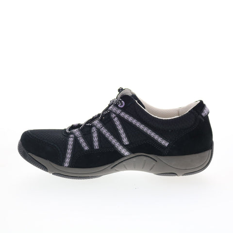 Dansko Harlyn 4854-100285 Womens Black Suede Lifestyle Sneakers Shoes