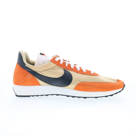 Nike Air Tailwind 79 487754-703 Mens Orange Suede Lifestyle Sneakers Shoes