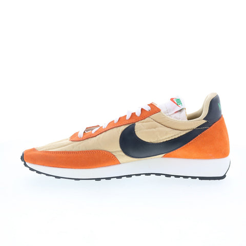 Nike Air Tailwind 79 487754-703 Mens Orange Suede Lifestyle Sneakers Shoes