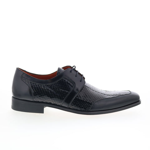 Mezlan 4907 Mens Black Leather Oxfords & Lace Ups Casual Shoes