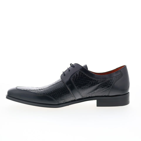 Mezlan 4907 Mens Black Leather Oxfords & Lace Ups Casual Shoes