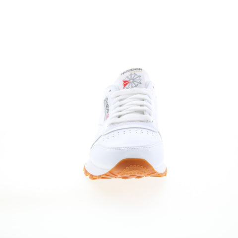 Reebok Classic Leather 49797 Mens White Leather Lifestyle Sneakers Shoes