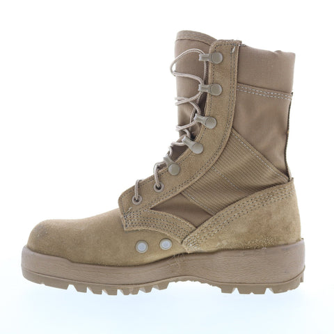 McRae DB-4 Hot Weather Made In USA 4CHW Mens Brown Suede Tactical Boots