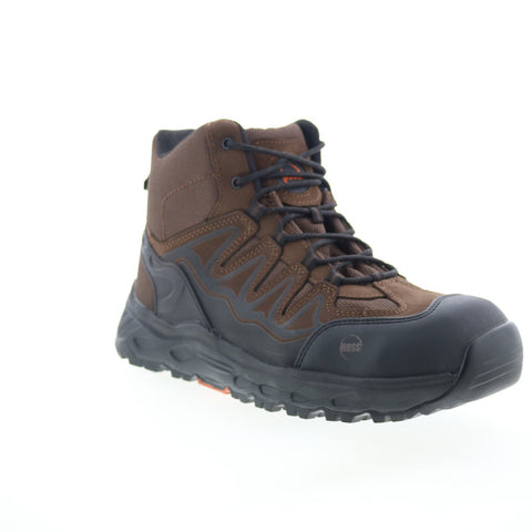 Hoss Eric HI Aluminum Toe Mens Brown Extra Extra Wide 6E Work & Safety Boots