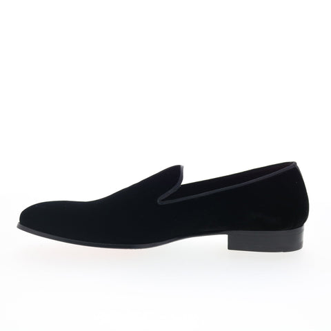 Mezlan Lublin 5036 Mens Black Canvas Loafers & Slip Ons Casual Shoes