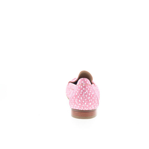 Hush Puppies Yorktese 50512 Womens Pink Leather Loafer Flats Shoes