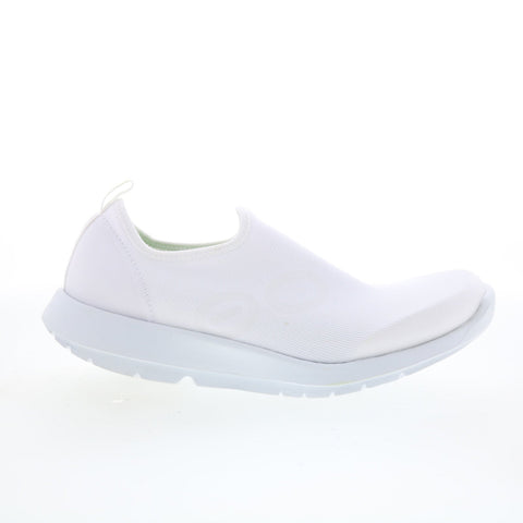 Oofos Oomg Sport Shoe 5075 Mens White Canvas Lifestyle Sneakers Shoes