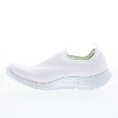 Oofos Oomg Sport Shoe 5075 Mens White Canvas Lifestyle Sneakers Shoes