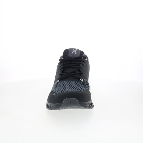 On Cloudflyer Wide 51.99067 Mens Black Wide Mesh Athletic Running Shoes