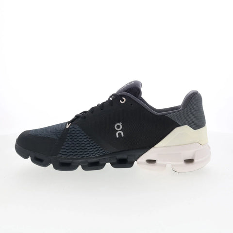 On Cloudflyer Wide 51.99067 Mens Black Wide Mesh Athletic Running Shoes