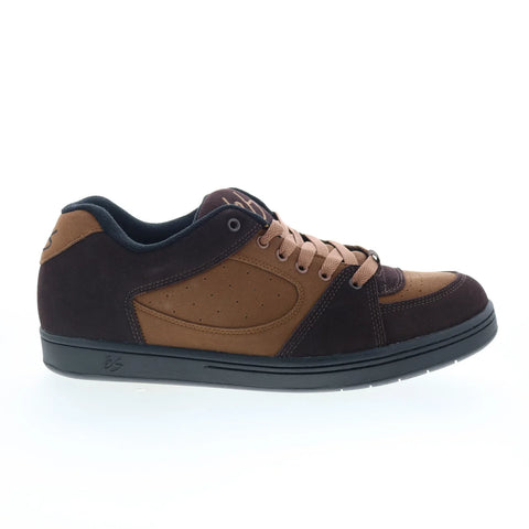ES Accel OG 5101000139208 Mens Brown Suede Skate Inspired Sneakers Shoes