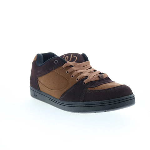ES Accel OG 5101000139208 Mens Brown Suede Skate Inspired Sneakers Shoes