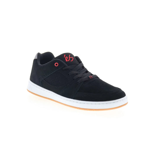 ES Accel Slim 5101000144582 Mens Black Suede Skate Inspired Sneakers Shoes