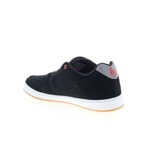ES Accel Slim 5101000144582 Mens Black Suede Skate Inspired Sneakers Shoes