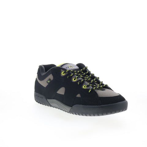 ES One Nine 7 5101000196895 Mens Black Nubuck Skate Inspired Sneakers Shoes