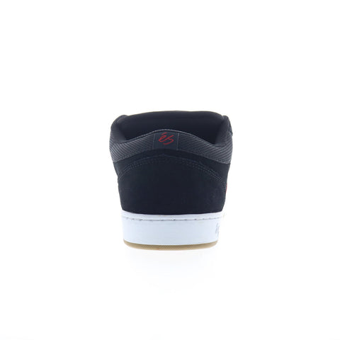 ES Sophisto 5101000211001 Mens Black Nubuck Skate Inspired Sneakers Shoes