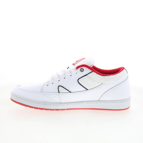 ES Sophisto 5101000211150 Mens White Leather Skate Inspired Sneakers Shoes