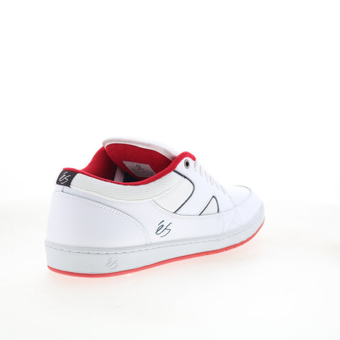 ES Sophisto 5101000211150 Mens White Leather Skate Inspired Sneakers Shoes