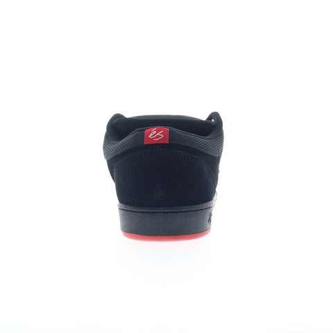 ES Sophisto 5101000211547 Mens Black Nubuck Skate Inspired Sneakers Shoes