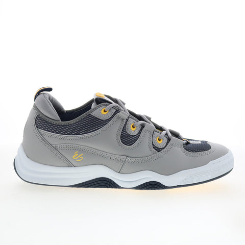 ES Two Nine 8 5101000212084 Mens Gray Leather Skate Inspired Sneakers Shoes