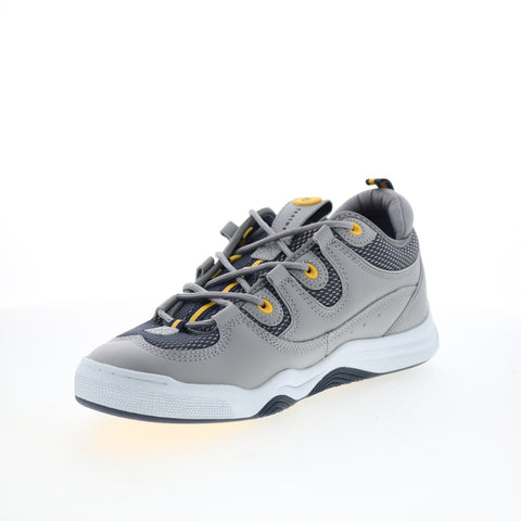 ES Two Nine 8 5101000212084 Mens Gray Leather Skate Inspired Sneakers Shoes