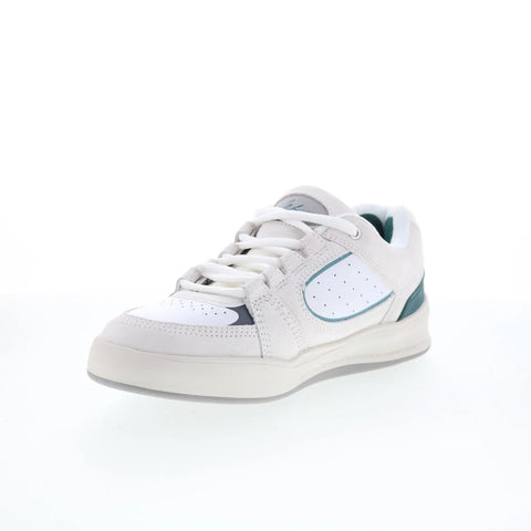 ES Accel Fit 5101000214050 Mens Gray Leather Skate Inspired Sneakers Shoes