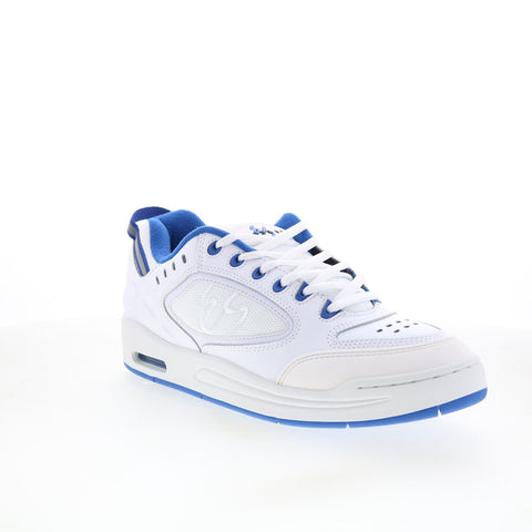 ES Creager 5102000062155 Mens White Leather Skate Inspired Sneakers Shoes