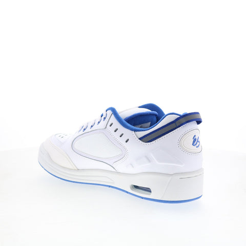 ES Creager 5102000062155 Mens White Leather Skate Inspired Sneakers Shoes