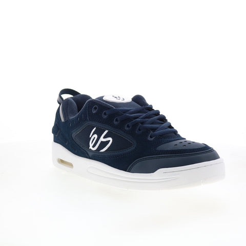 ES Creager 5102000062472 Mens Blue Suede Skate Inspired Sneakers Shoes