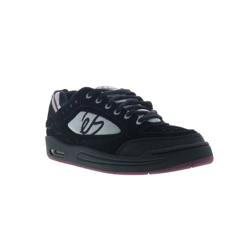 ES Creager 5102000062597 Mens Black Suede Skate Inspired Sneakers Shoes