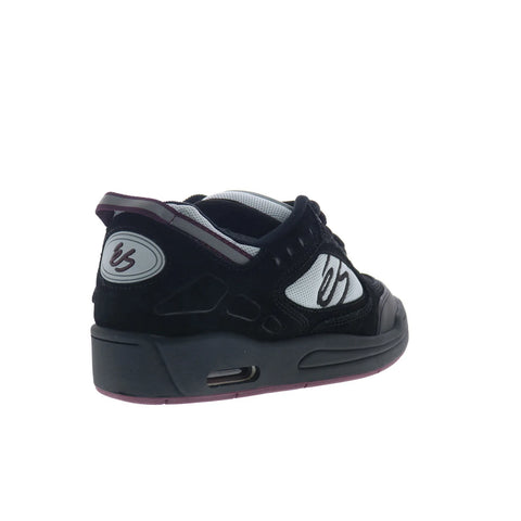 ES Creager 5102000062597 Mens Black Suede Skate Inspired Sneakers Shoes