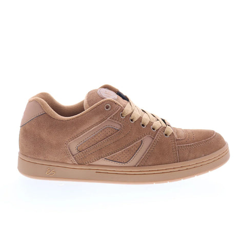 ES Accel X Arto 5107000137212 Mens Brown Suede Skate Inspired Sneakers Shoes