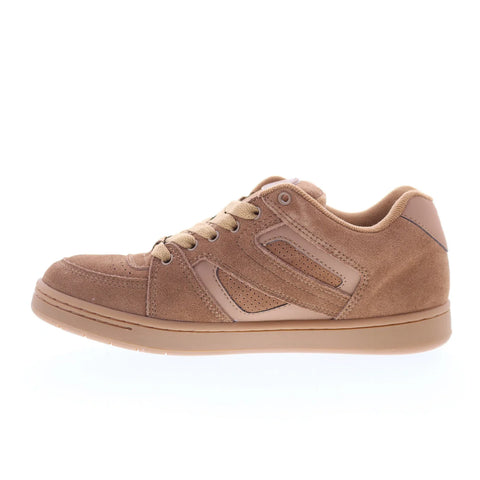 ES Accel X Arto 5107000137212 Mens Brown Suede Skate Inspired Sneakers Shoes