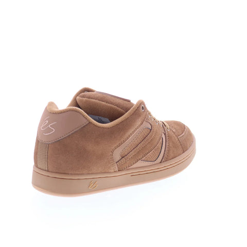 ES Accel X Arto 5107000137212 Mens Brown Suede Skate Inspired Sneakers Shoes