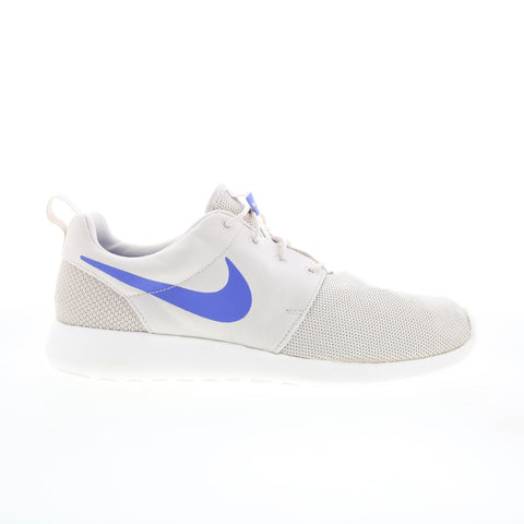 Nike Roshe One 511881-043 Mens Gray Mesh Skate Inspired Sneakers Shoes