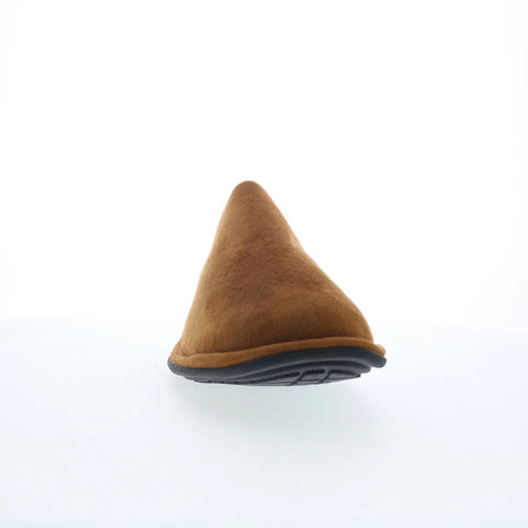 Dr. Comfort Easy 5130 Mens Brown Wide Suede Slip On Mules Slippers Shoes