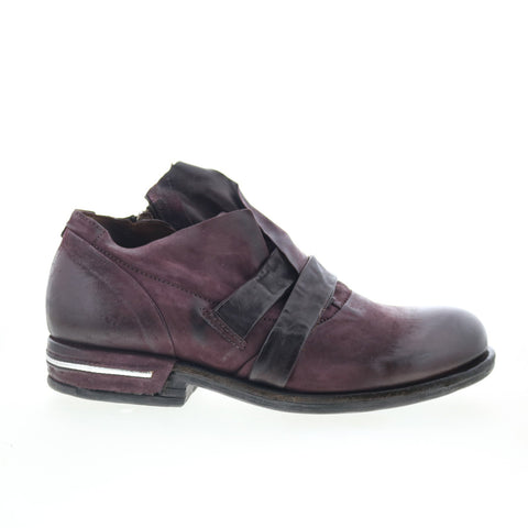 A.S. 98 Tarek 516134-301-6903 Womens Burgundy Leather Ankle & Booties Boots