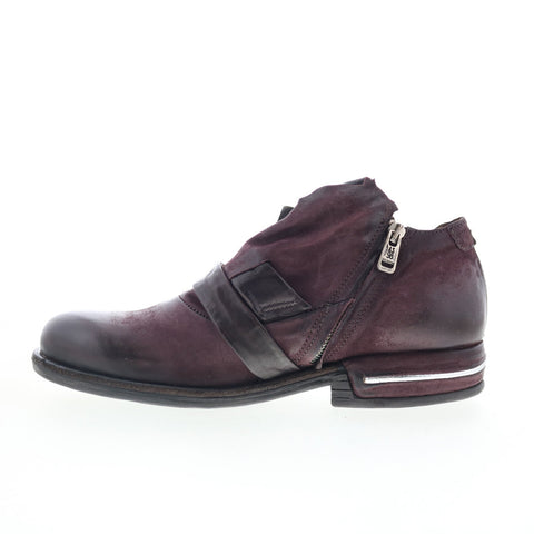 A.S. 98 Tarek 516134-301-6903 Womens Burgundy Leather Ankle & Booties Boots
