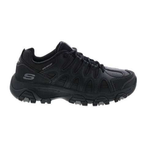 Skechers Terrabite Dellga 51847W Mens Black Wide Athletic Hiking Shoes