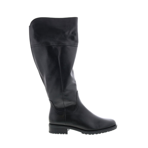 Gabor 52-799-57 Womens Black Slip On Knee High Boots