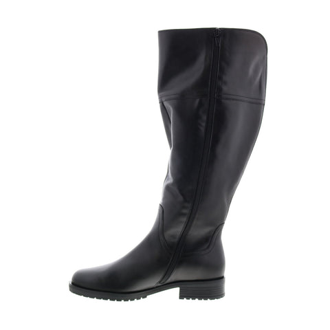 Gabor 52-799-57 Womens Black Slip On Knee High Boots