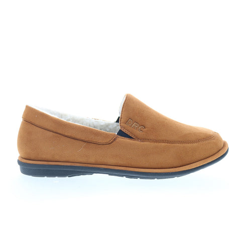 Dr. Comfort Relax Slippers 5220 Mens Brown Synthetic Loafer Slippers Shoes