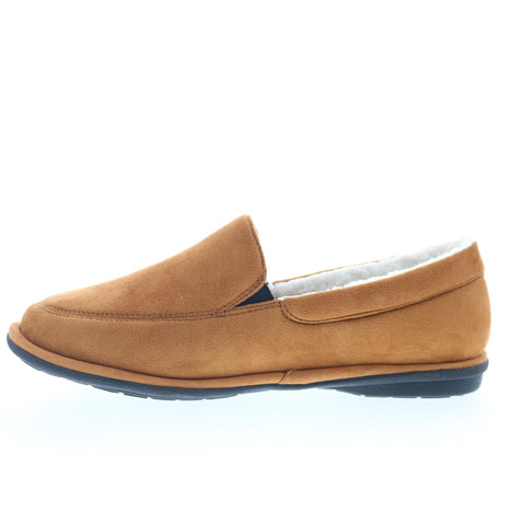 Dr. Comfort Relax Slippers 5220 Mens Brown Synthetic Loafer Slippers Shoes