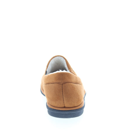 Dr. Comfort Relax Slippers 5220 Mens Brown Synthetic Loafer Slippers Shoes